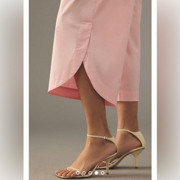 Anthropologie Mare Mare Curved-hem Chino Pants XL - Picture 6 of 7